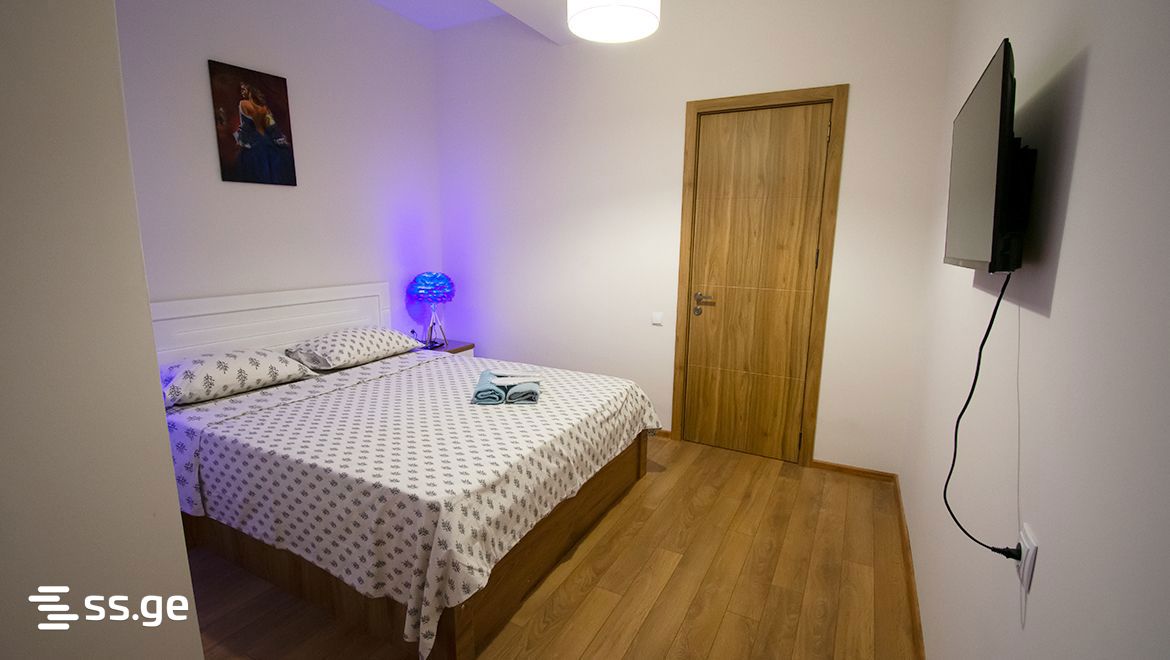 2 room Flat Daily rent. Mukhiani - Widok 3