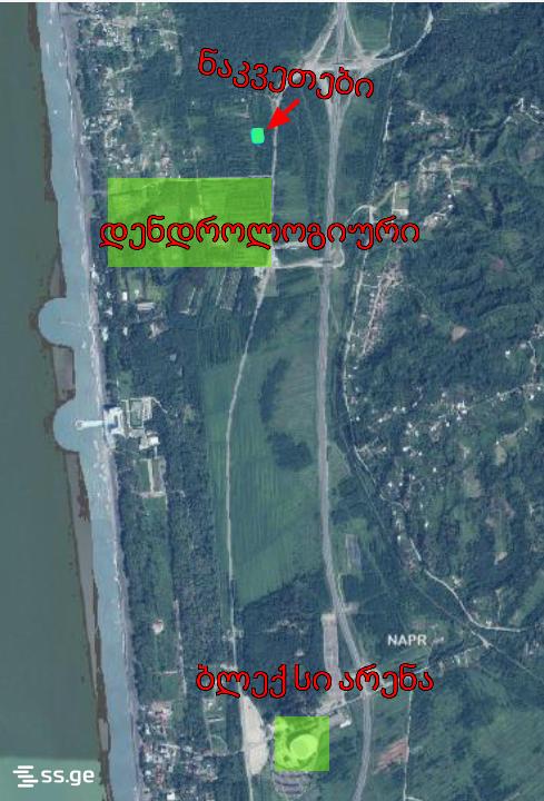 Land For Sale. Shekvetili view 1