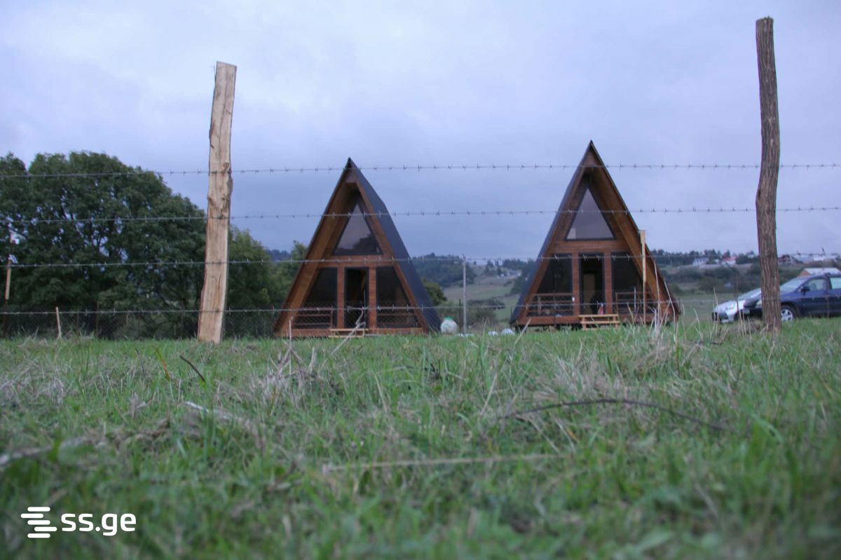 2 Room Summer Cottage Daily Rent. Manglisi view 13