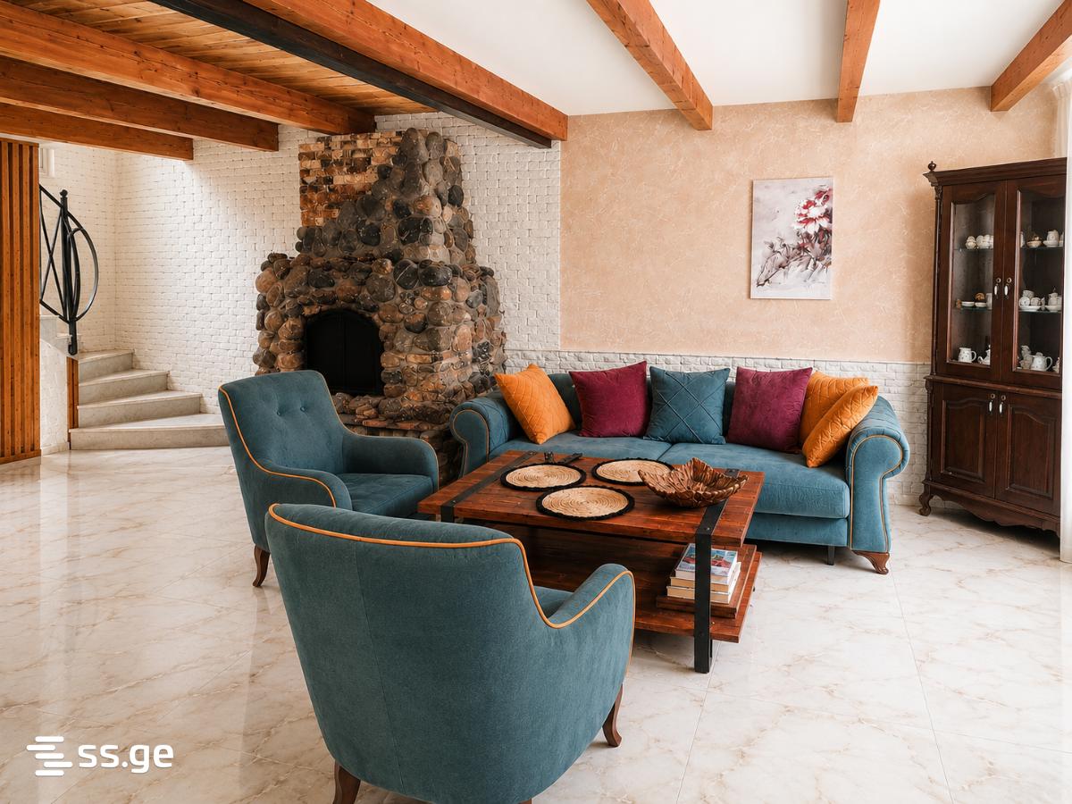 5 Room Summer Cottage For Rent. Saguramo view 5