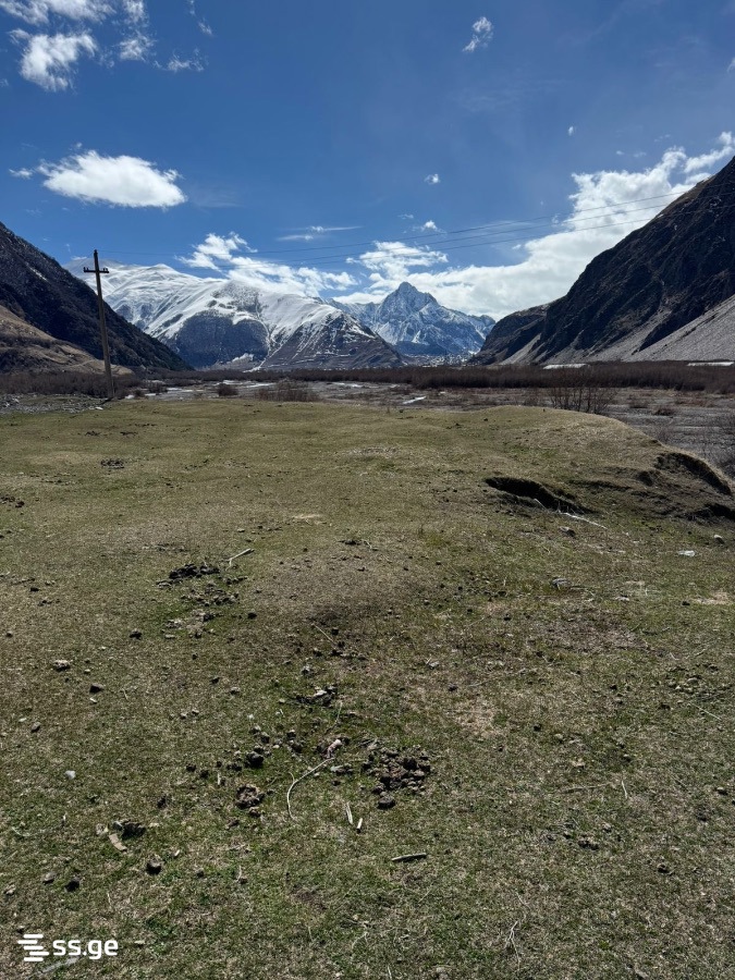 Land For Sale. Kazbegi view 12