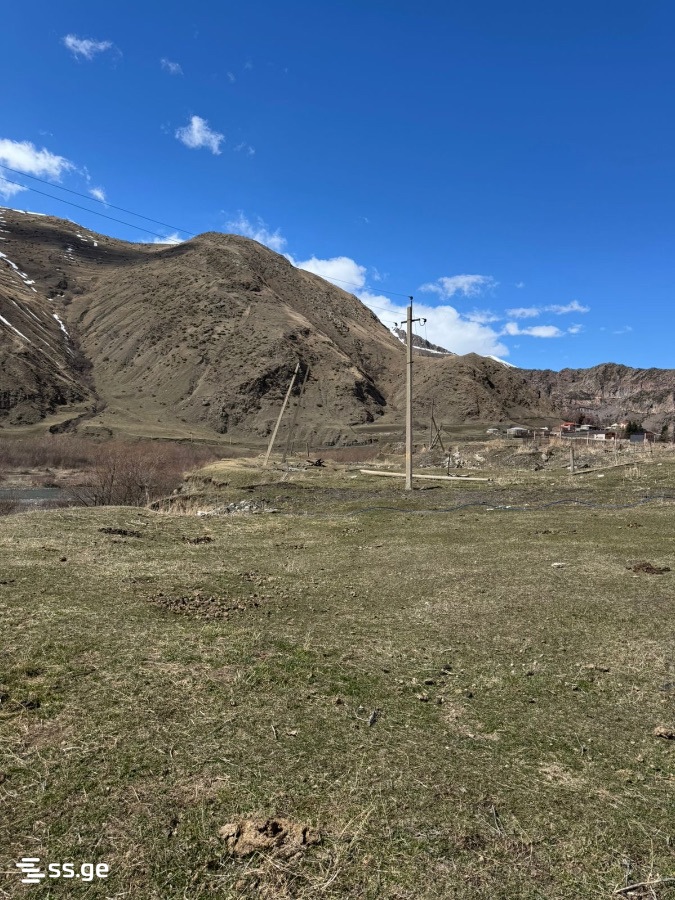 Land For Sale. Kazbegi view 6