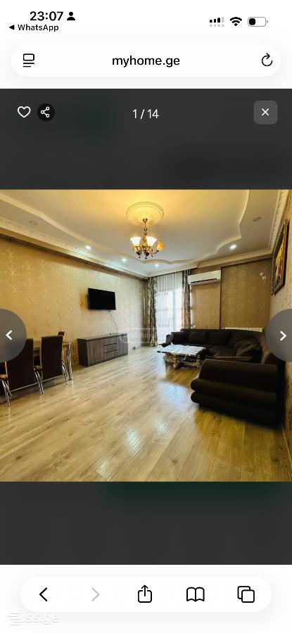 3 room Flat Daily rent. Isani, Tbilisi