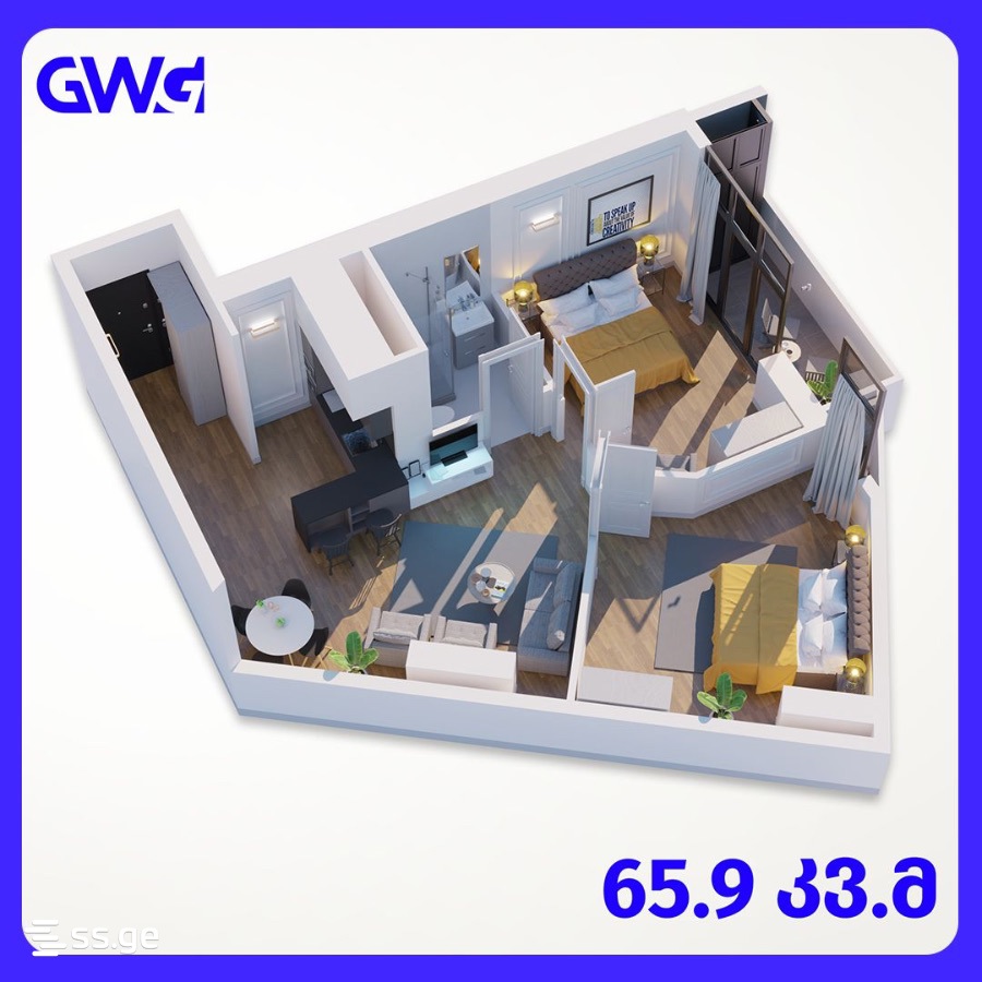 3 Room Apartment For Sale view 19