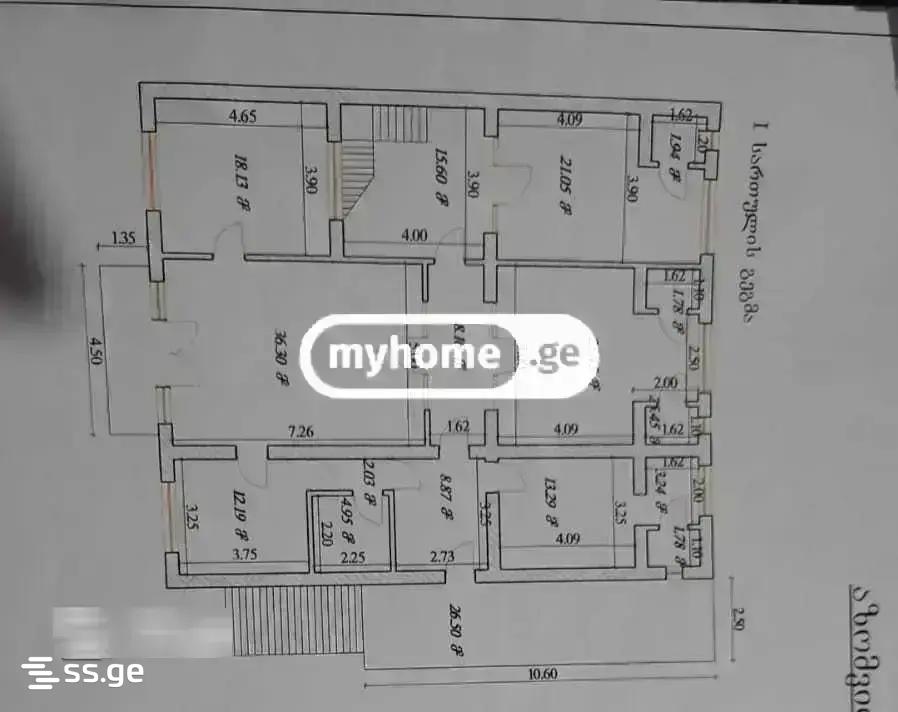 7 Room Hotel For Rent. Saburtalo view 36