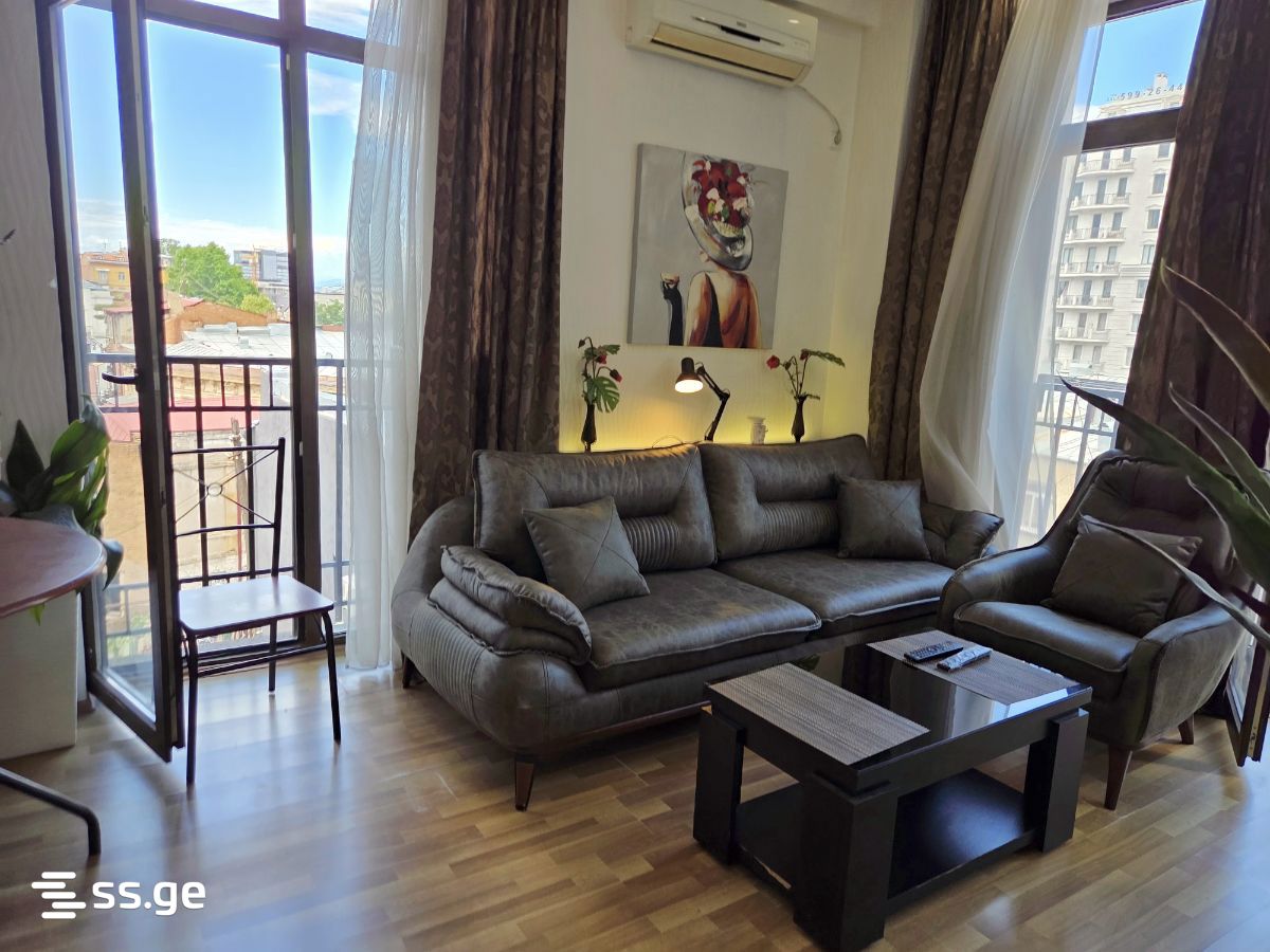 Daily Rent 2 Room Apartment Mtatsmindaze view 22