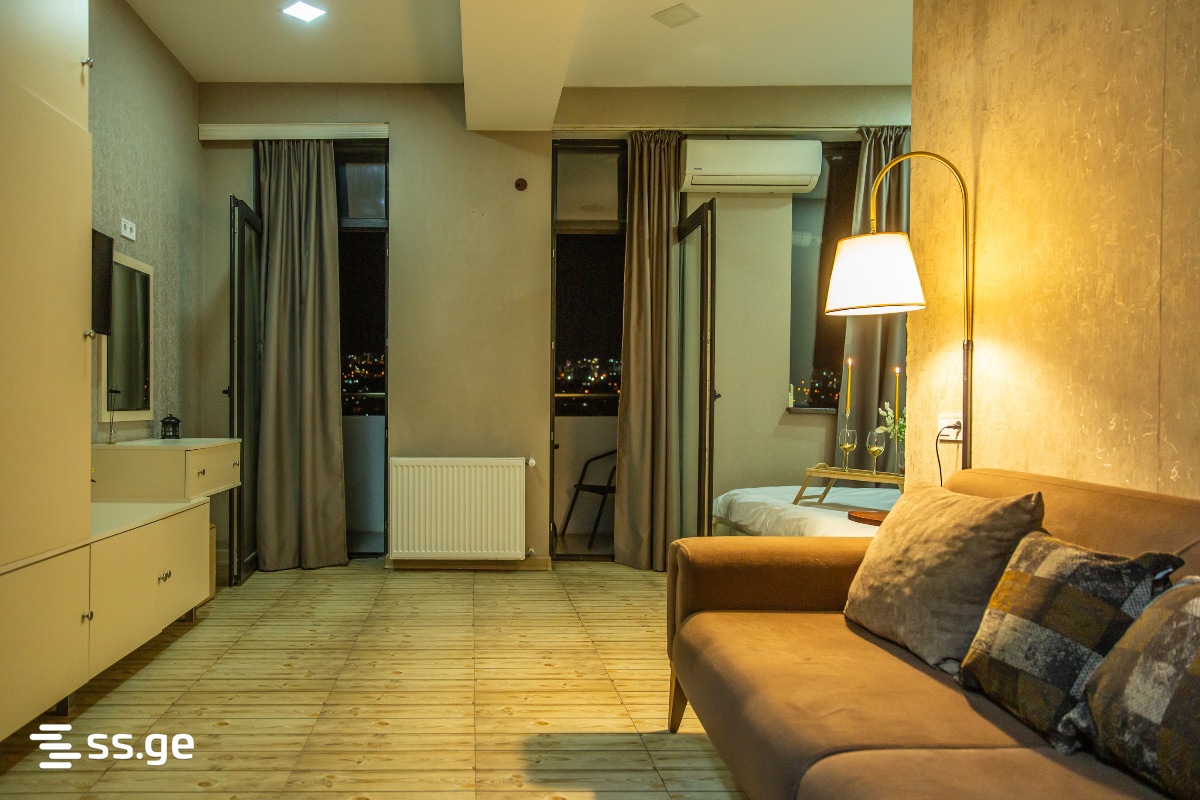 1 Room Flat Daily Rent. Avlabari view 8