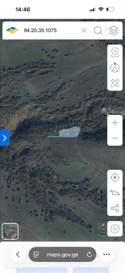 Land For Sale. Orbeti view 1