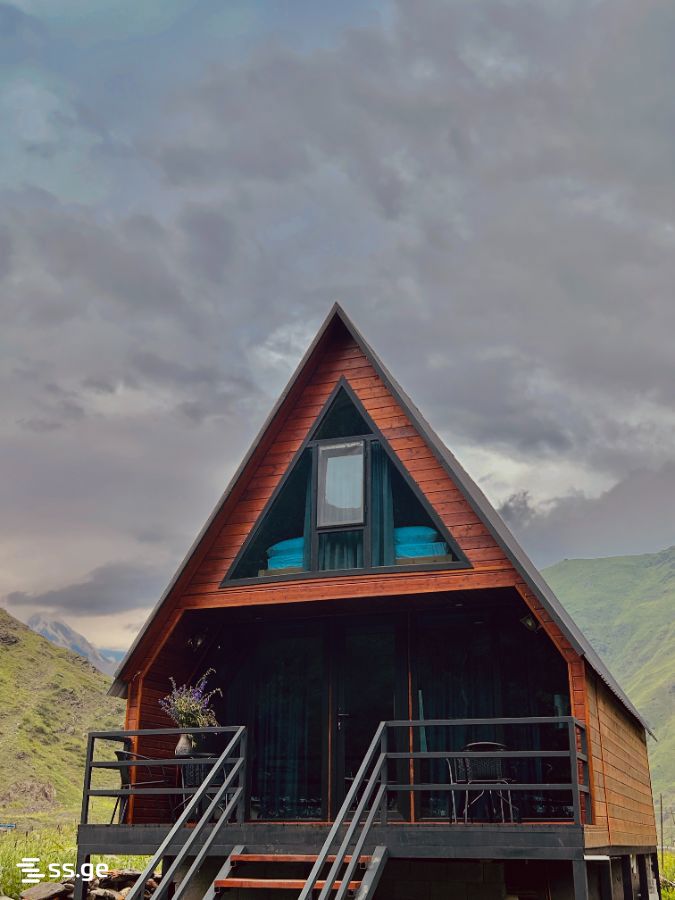 2 Room Summer Cottage Daily Rent. Kazbegi view 1