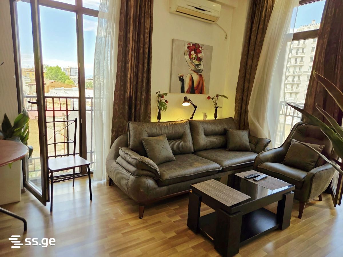 Daily Rent 2 Room Apartment Mtatsmindaze view 28