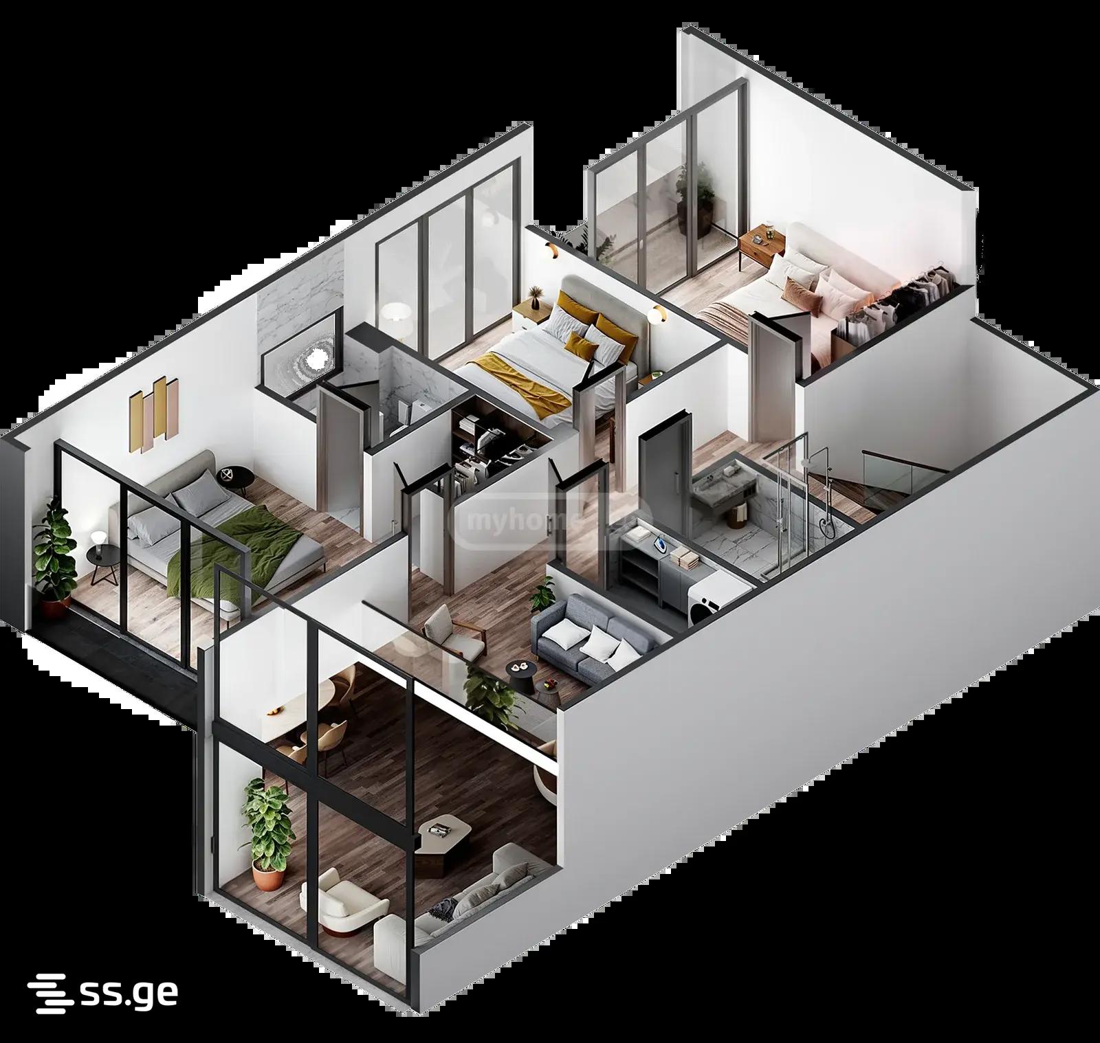 5 Room Private House For Sale view 17