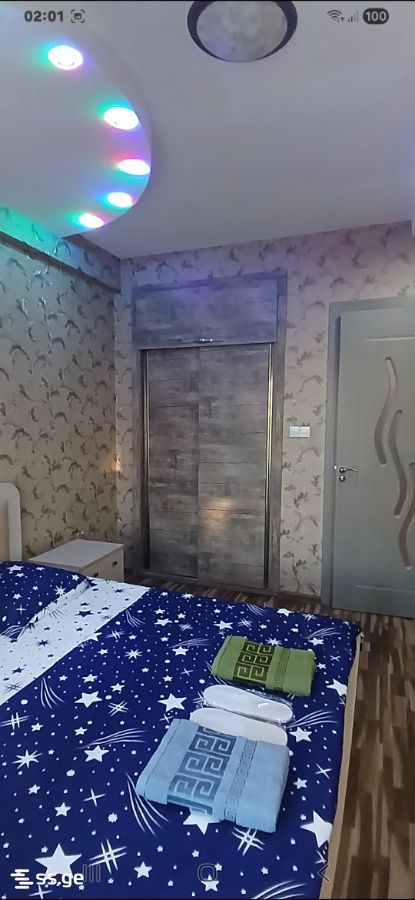 2 Room Flat Daily Rent. Varketili, 3 of 4
