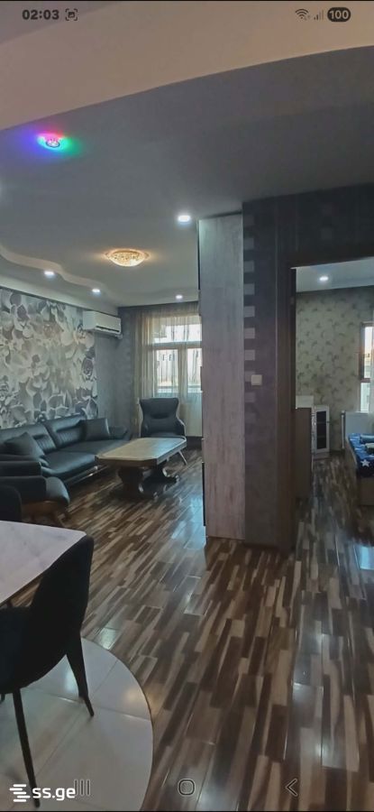 2 Room Flat Daily Rent. Varketili, 2 of 12