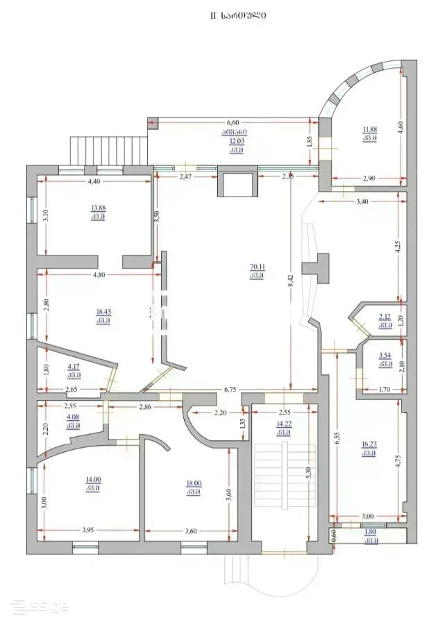 23 Room Hotel For Rent. Vake view 12
