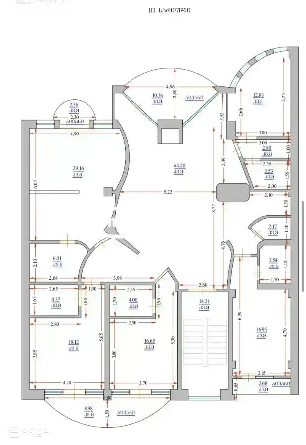 23 Room Hotel For Rent. Vake view 10