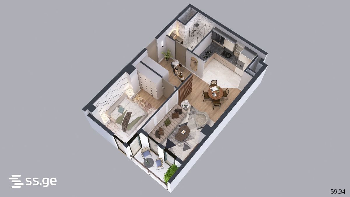 2 Room Flat For Sale, 2 of 2