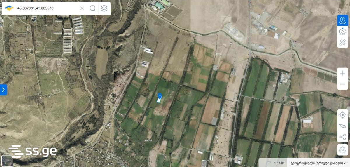 Land For Sale. Gamarjveba view 1