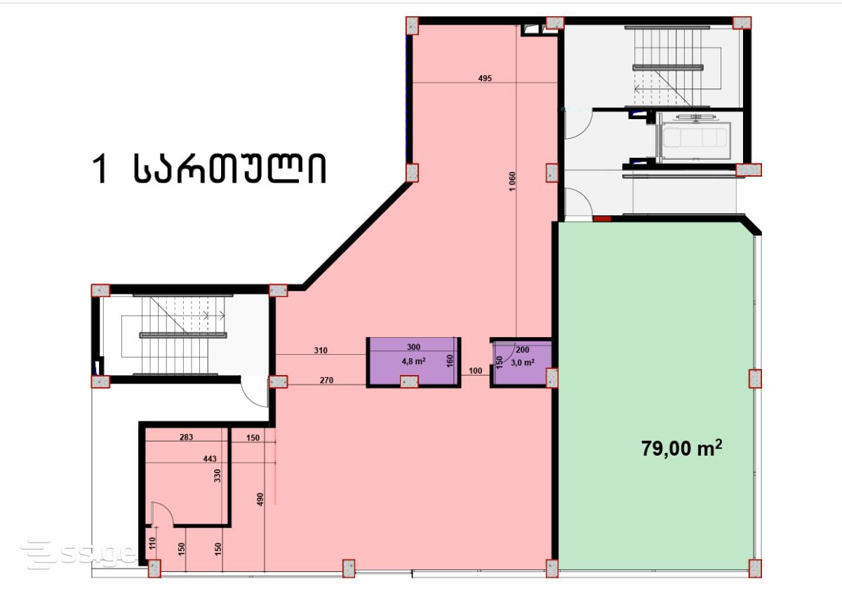 Commercial Space For Sale. Isani view 2