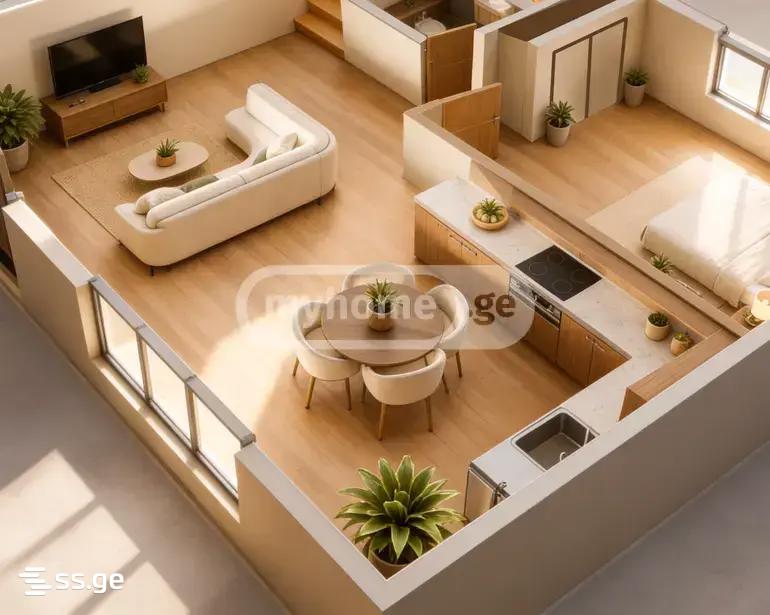 4 Room Private House For Sale view 3