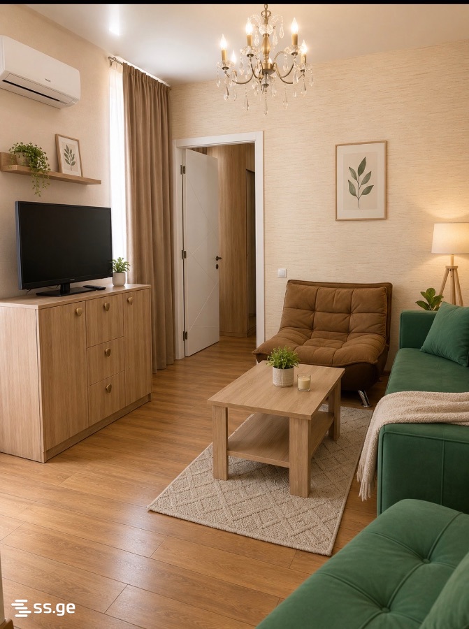 2 Room Flat Daily Rent. Saburtalo, 10 of 10