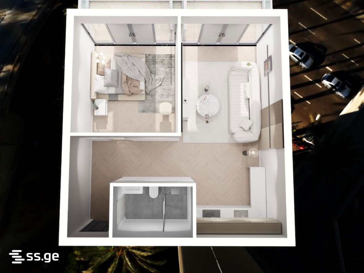 1 Room Flat For Sale view 13