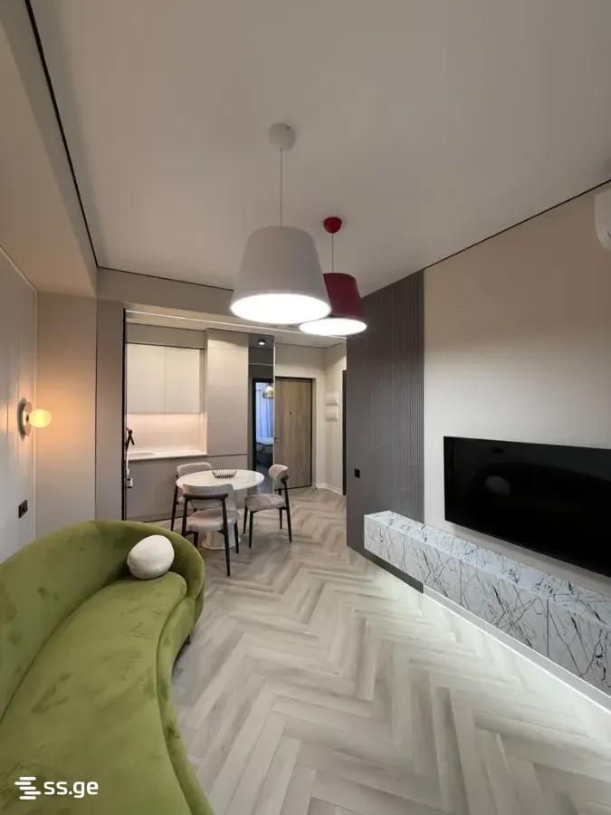 2 room Flat For Rent. Isani – pohled 3