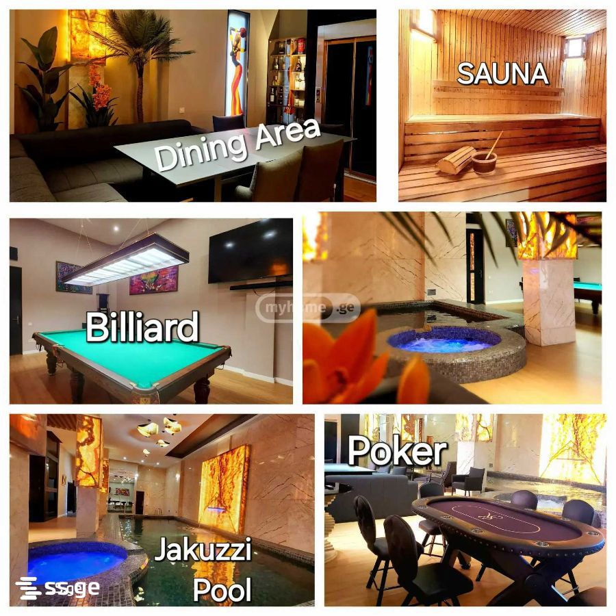 8 Room Private House Daily Rent. Mtatsminda, 10 of 12