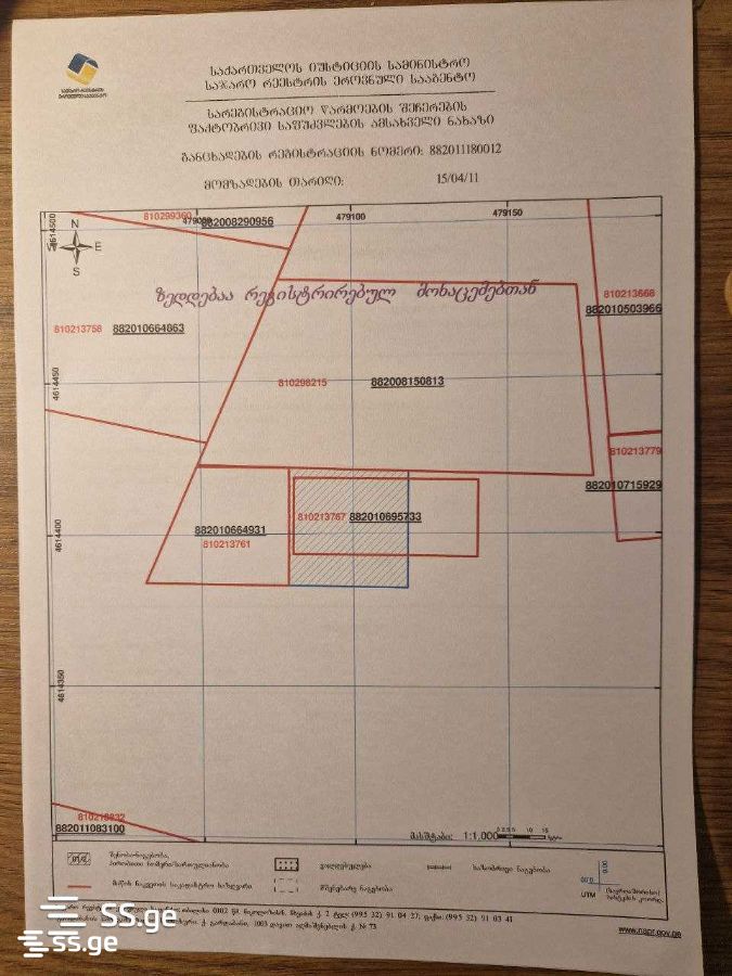 Land For Sale. Mtatsminda view 1
