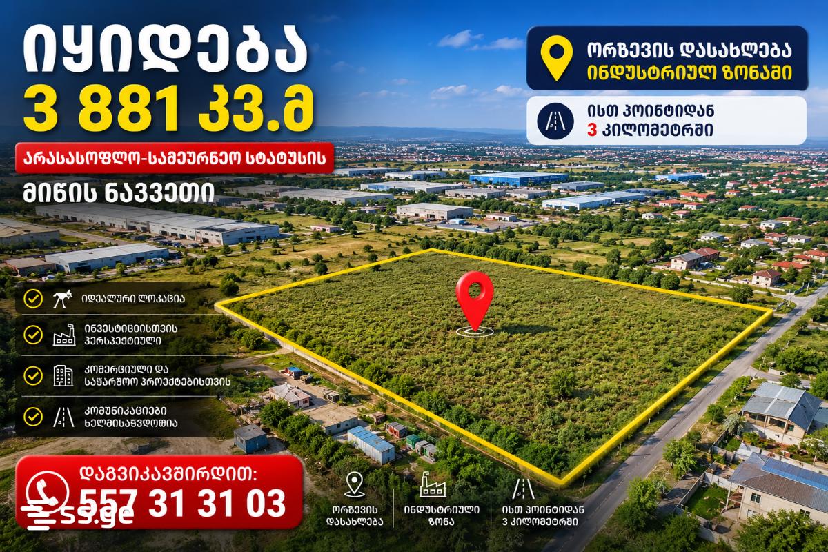 Land For Sale. Isani view 1
