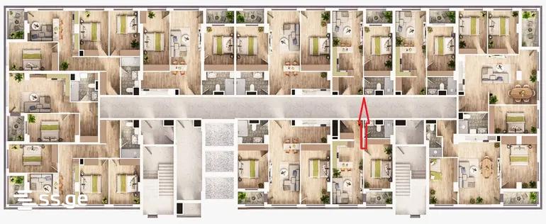 2 Room Flat For Sale view 6