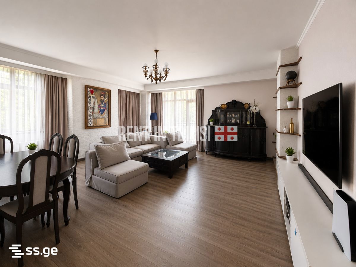 4 room Flat For Rent. Vake – pohled 2