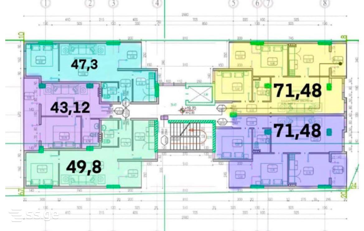 3 Room Flat For Sale view 2