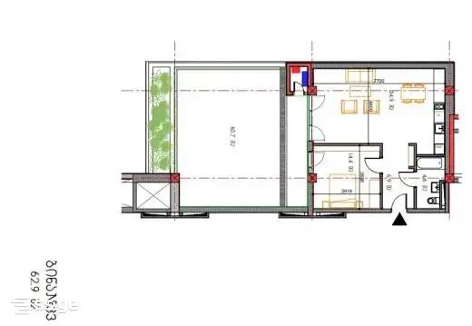 2 Room Flat For Sale view 3