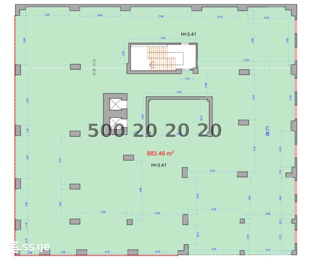 Special Commercial Area For Sale In Didube view 24
