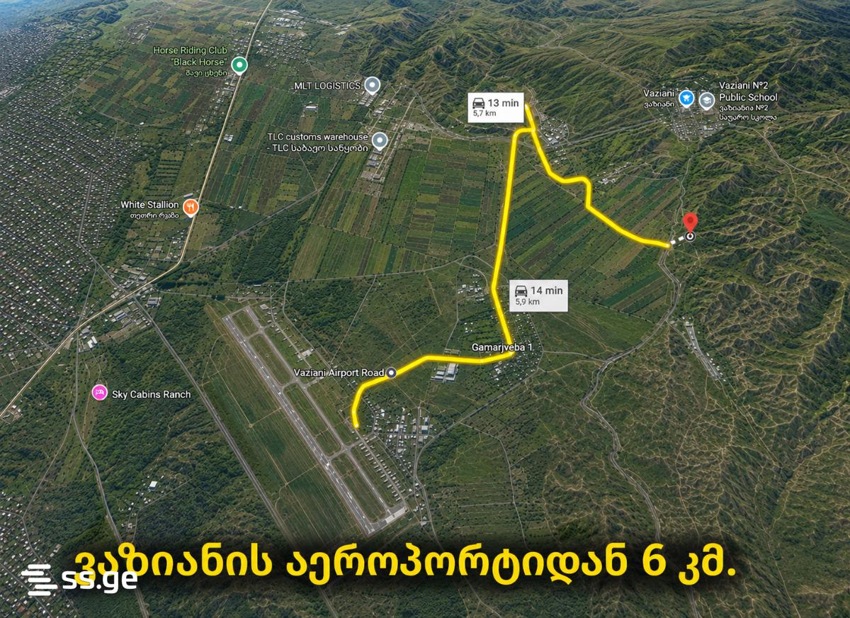For Sale Sasoplo-Sameurneo Land Plot Gardabnis Munitsipalitetshi view 11