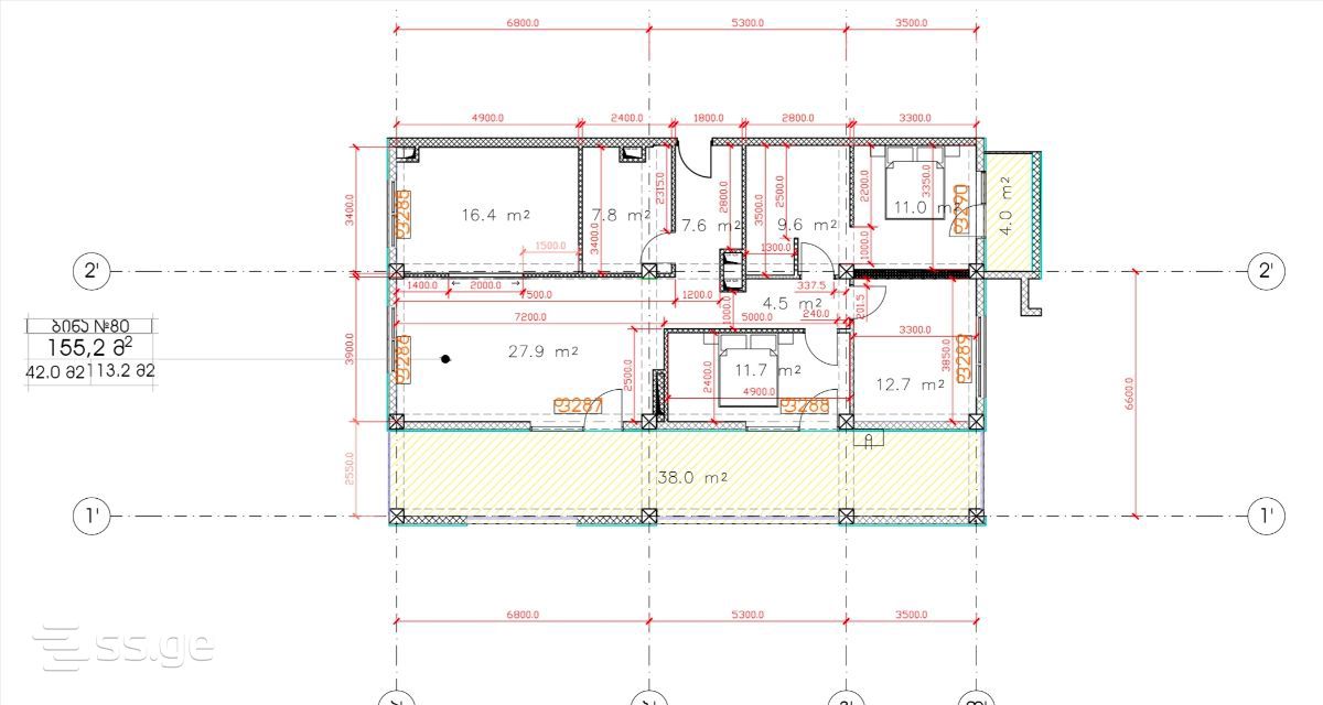Продажа 5-комната Квартира view 3