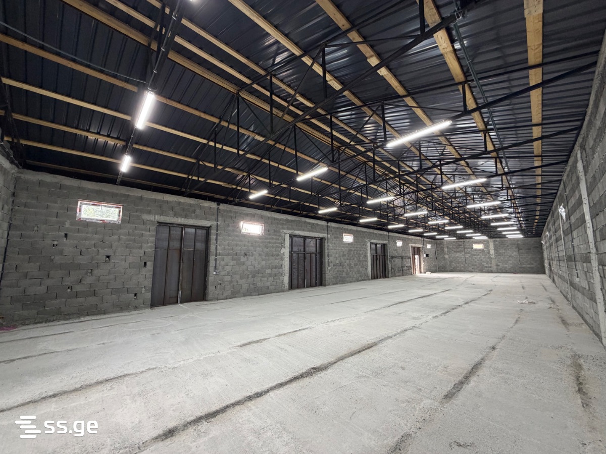 Store-Industrial Property For Rent. Rustavi view 7