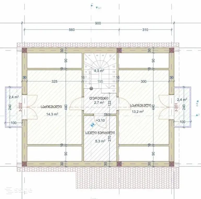 3 Room Private House For Sale view 7