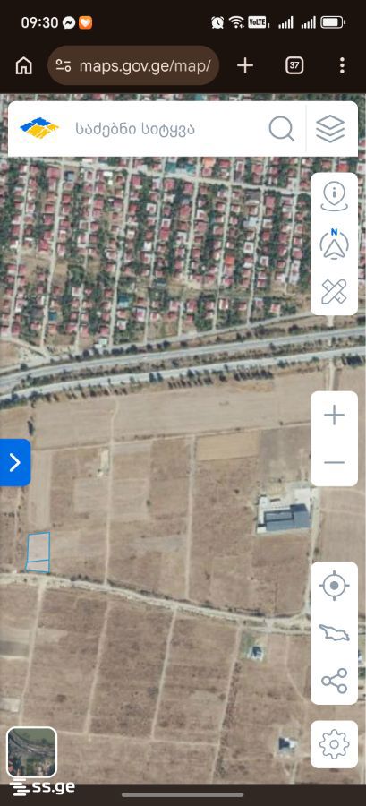 Land For Sale. Tserovani view 1