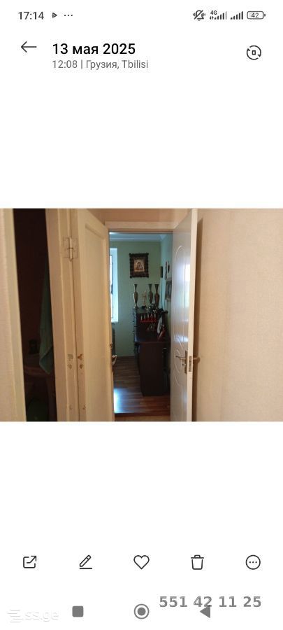 2 room Flat For Sale. Ponichala - Aanzicht 4