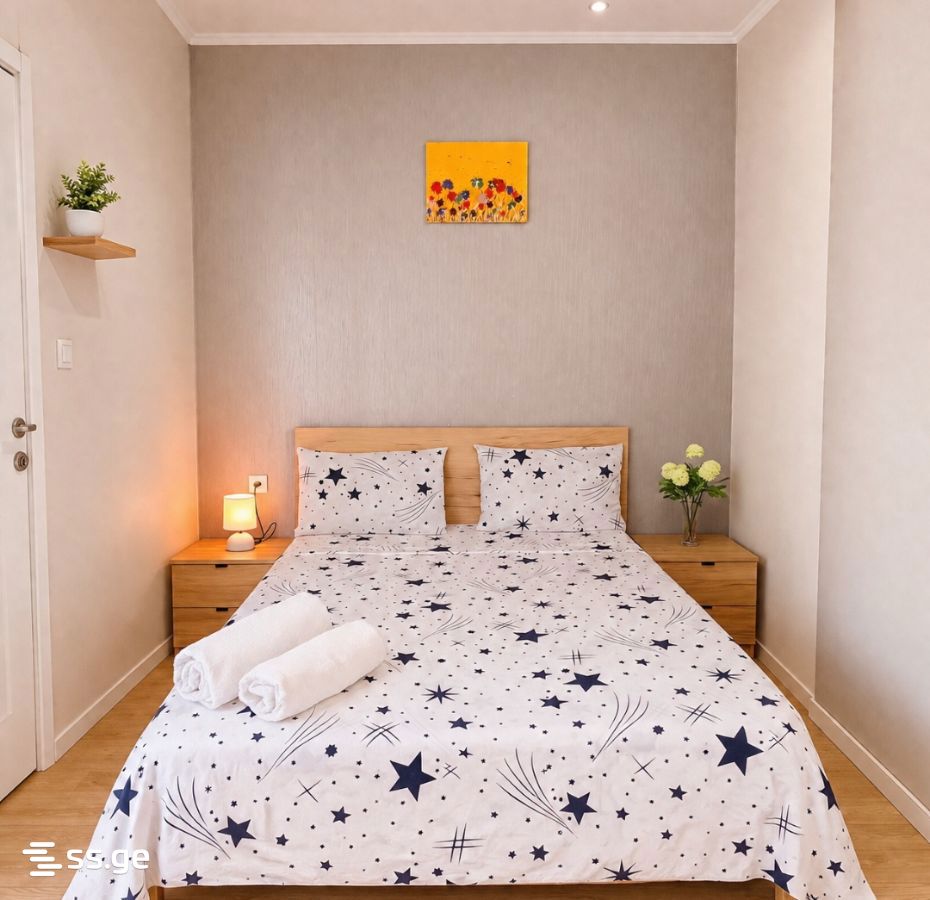 2 Room Flat Daily Rent. Chugureti view 9