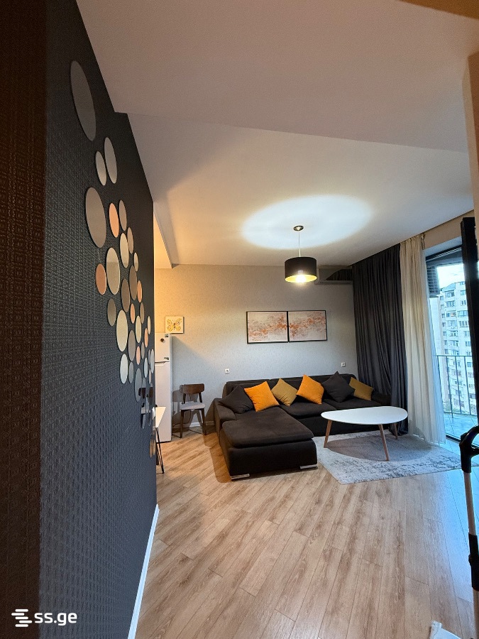 2 room Flat For Rent. Vake - Vedere 3