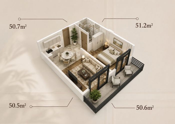 2部屋のマンション、ფარნავაზ მეფის გამზირი