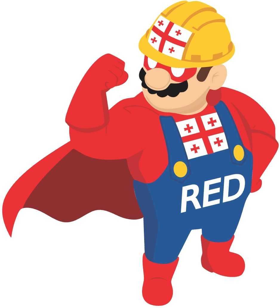 ქართული RED GO TAXI — ლოგო