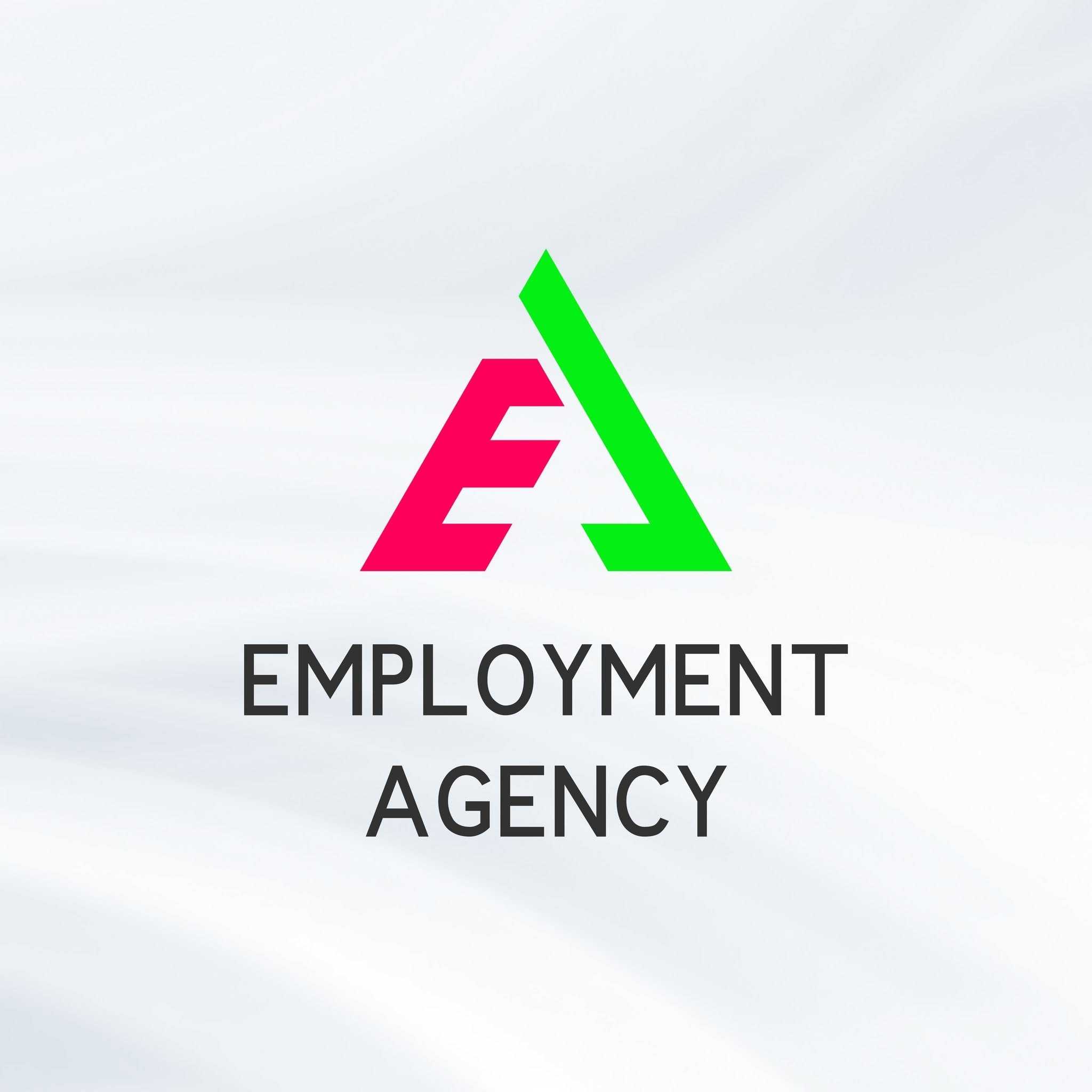 დასაქმების სააგენტო • Employment Agency — ლოგო
