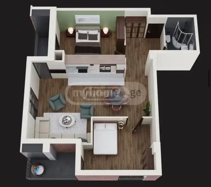 3-Zimmer-Wohnung, Nadzaladevi