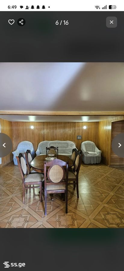 6 Room Private House For Rent. Kutaisi view 3