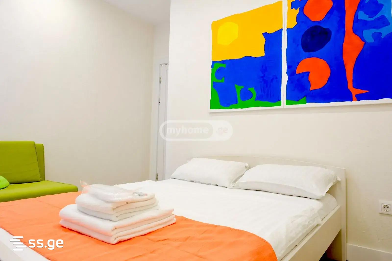 2-Room Apartment For Daily Rent In Batumi, Memed Abashidze St, 0, 95 M² — $115 Per Day view 55