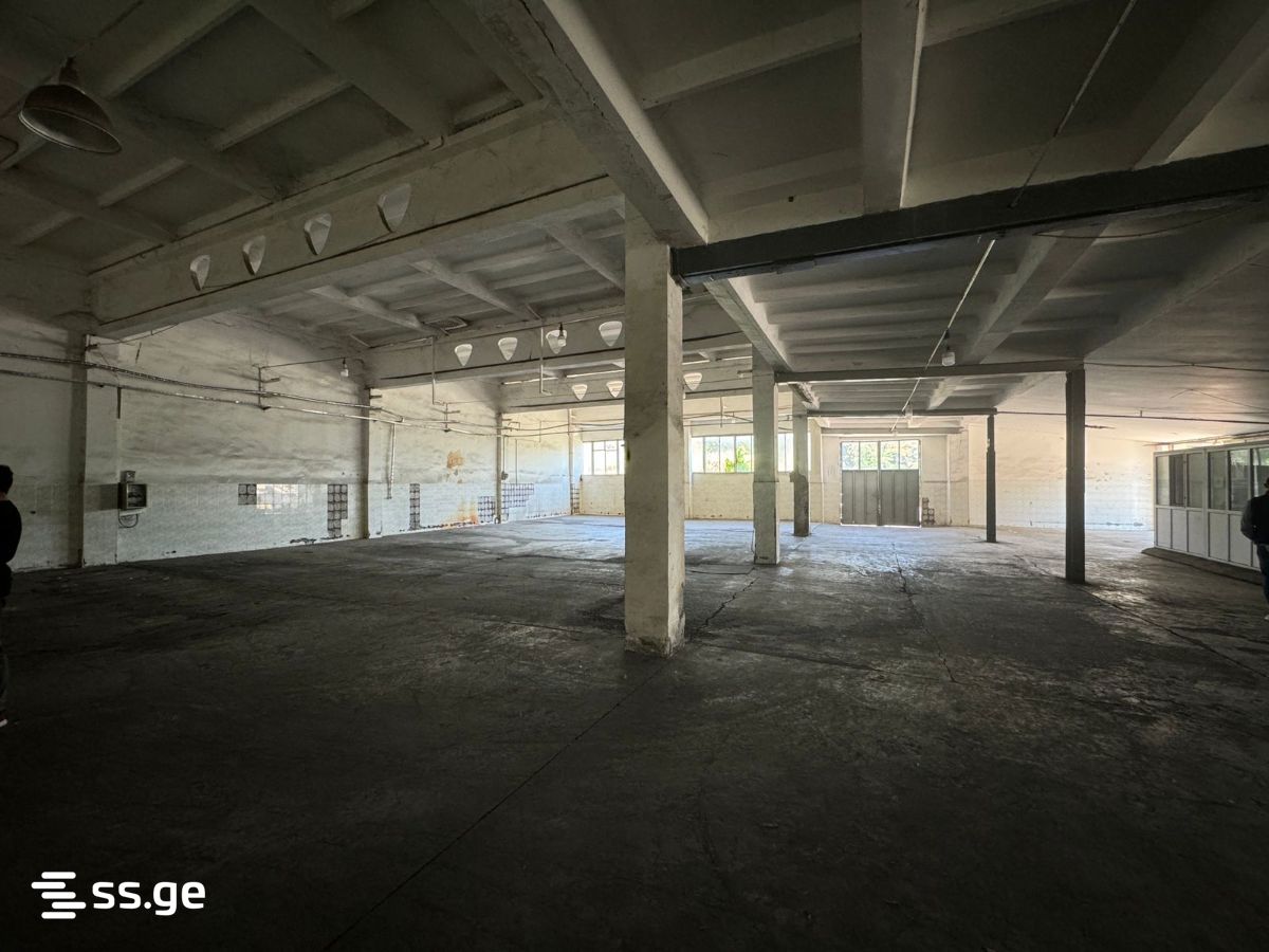 Store-Industrial Property For Rent. Rustavi view 1