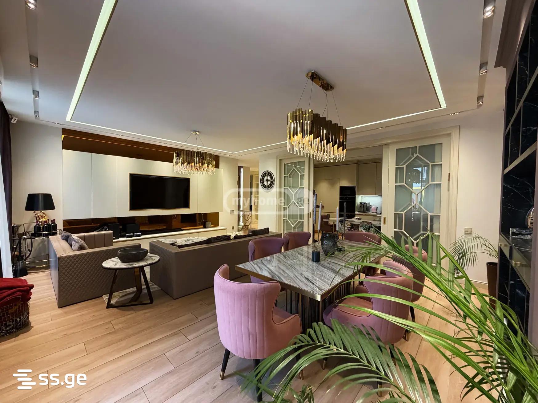 4 Room Private House For Rent. Krtsanisi view 3